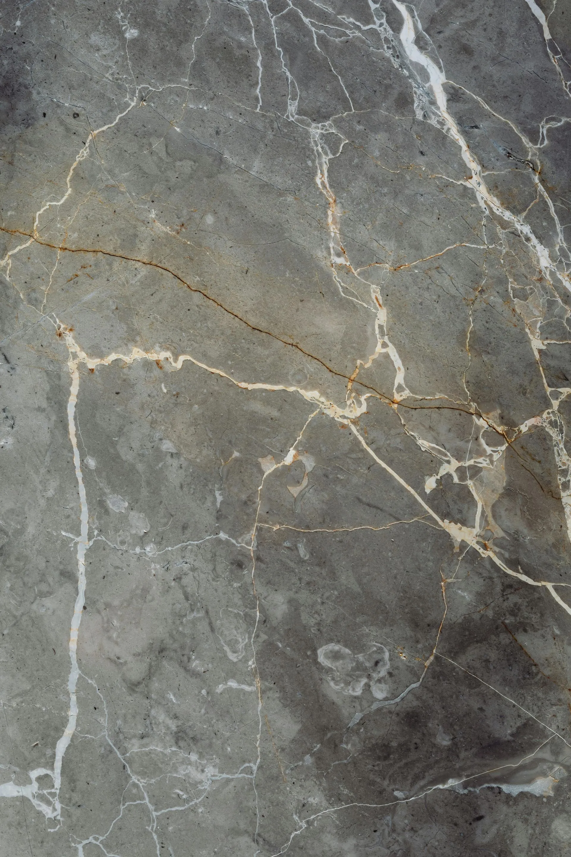 A close up of a gray marble texture